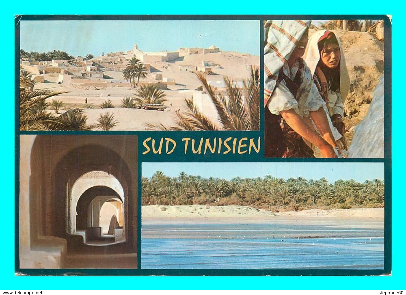 A856 / 249 Tunisie Sud Tunisien Multivues - Tunesië