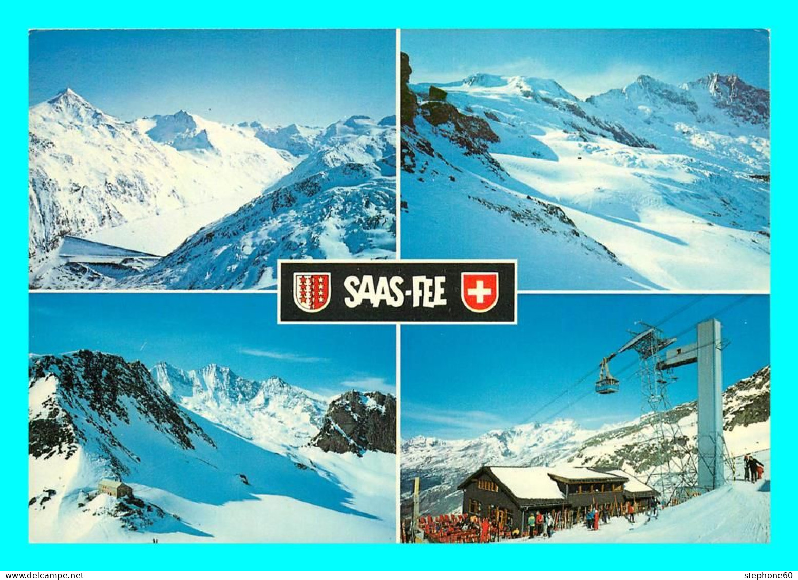 A856 / 041 Suisse SAAS FEE Multivues - Saas-Fee