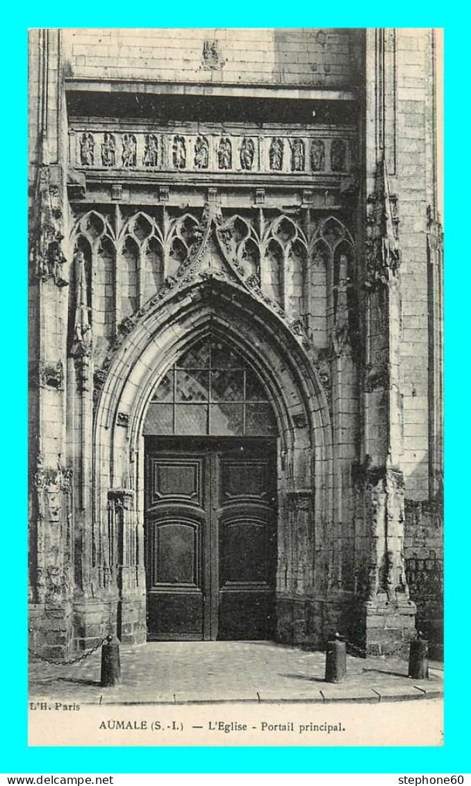 A852 / 571 76 - AUMALE Eglise Portail Principal - Aumale