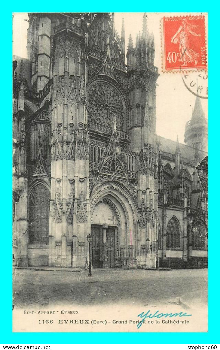 A852 / 613 27 - EVREUX Grand Portail De La Cathédrale - Evreux