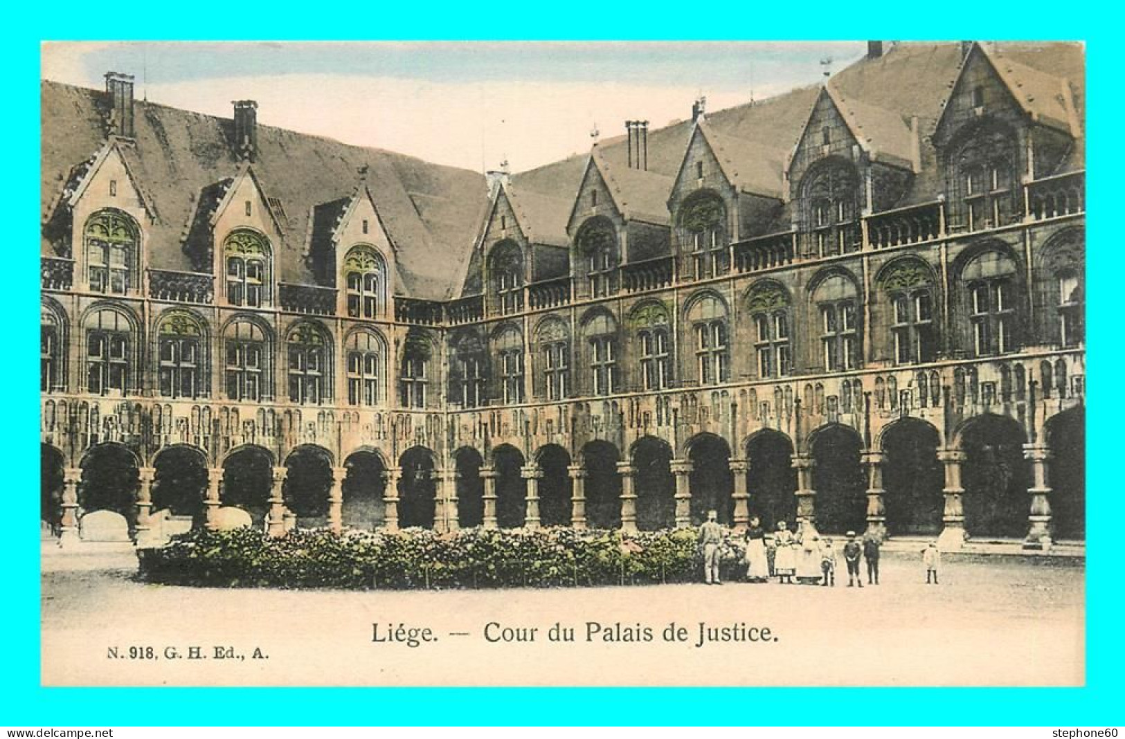 A853 / 023 LIEGE Cour Du Palais De Justice - Sonstige & Ohne Zuordnung