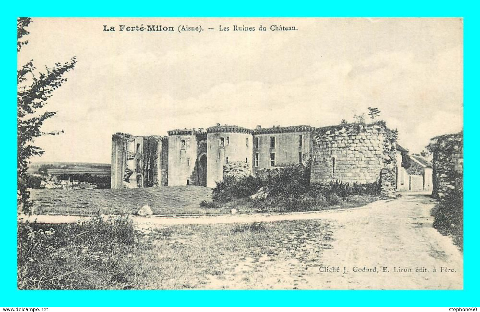 A853 / 041 02 - LA FERTE MILON Ruines Du Chateau - Other & Unclassified