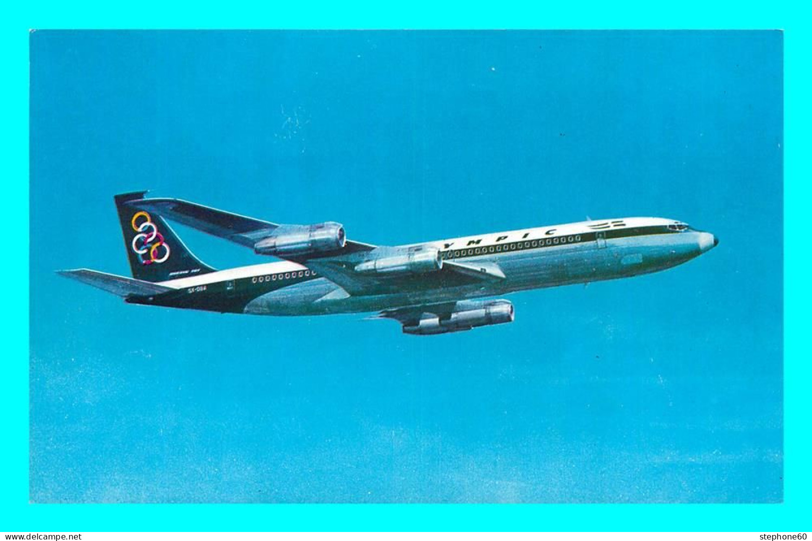 A853 / 299  Avion OLYMPIC Airways Boeing 707 320 - 1946-....: Moderne
