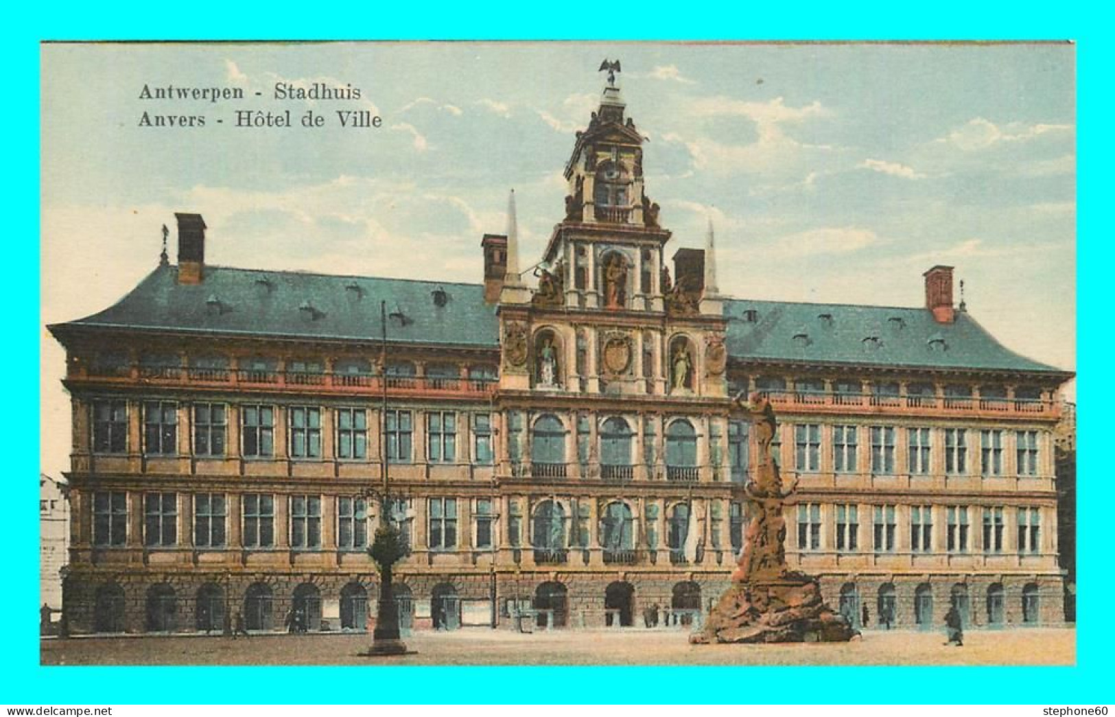 A853 / 325 ANVERS Hotel De Ville - Otros & Sin Clasificación