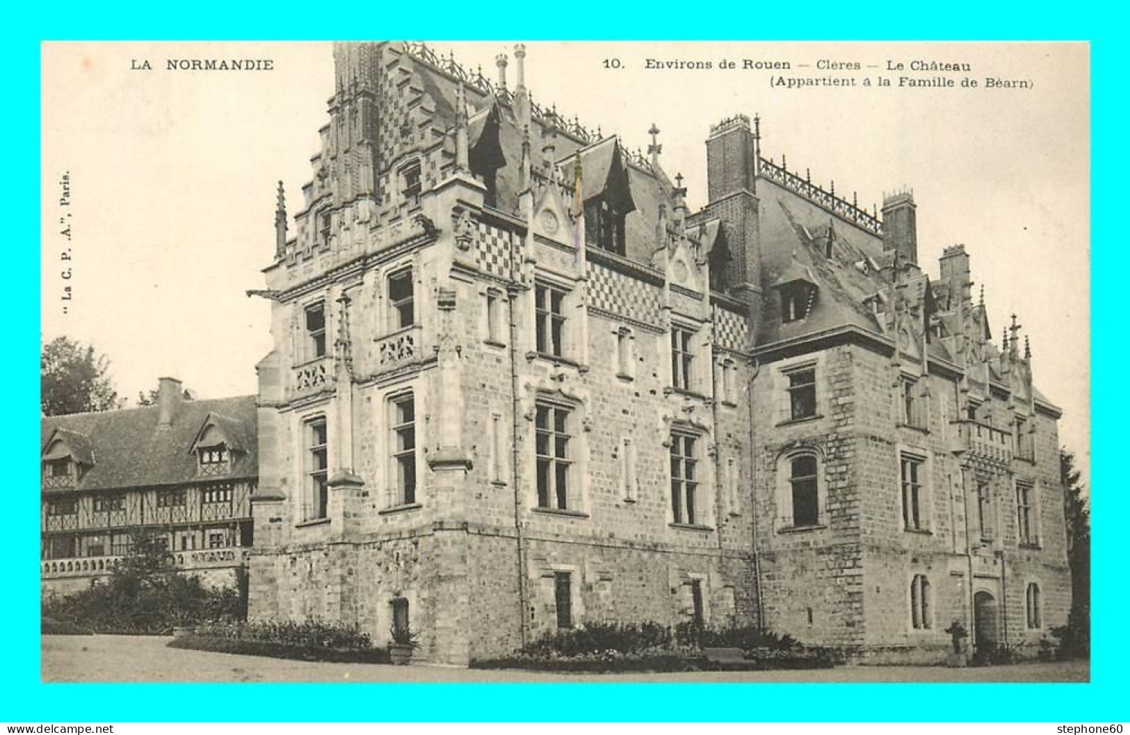 A850 / 093 76 - CLERES Chateau - Clères