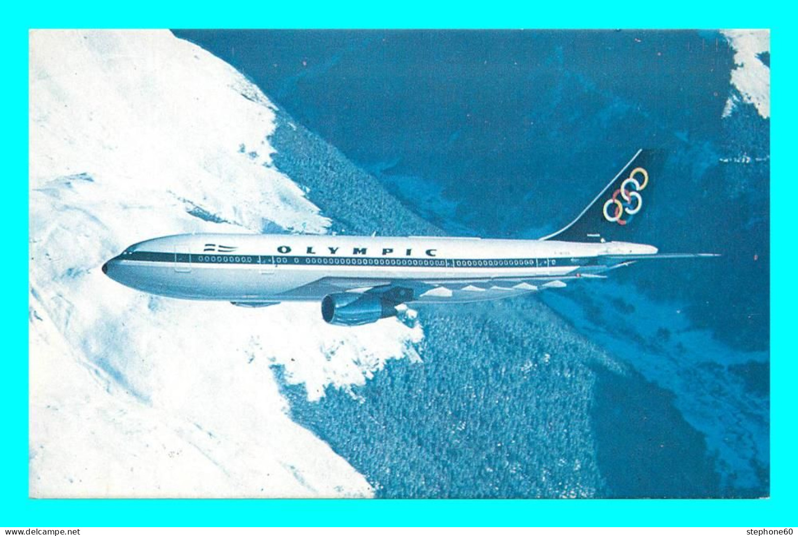 A853 / 301  Avion OLYMPIC Airways Airbus A300 - 1946-....: Moderne