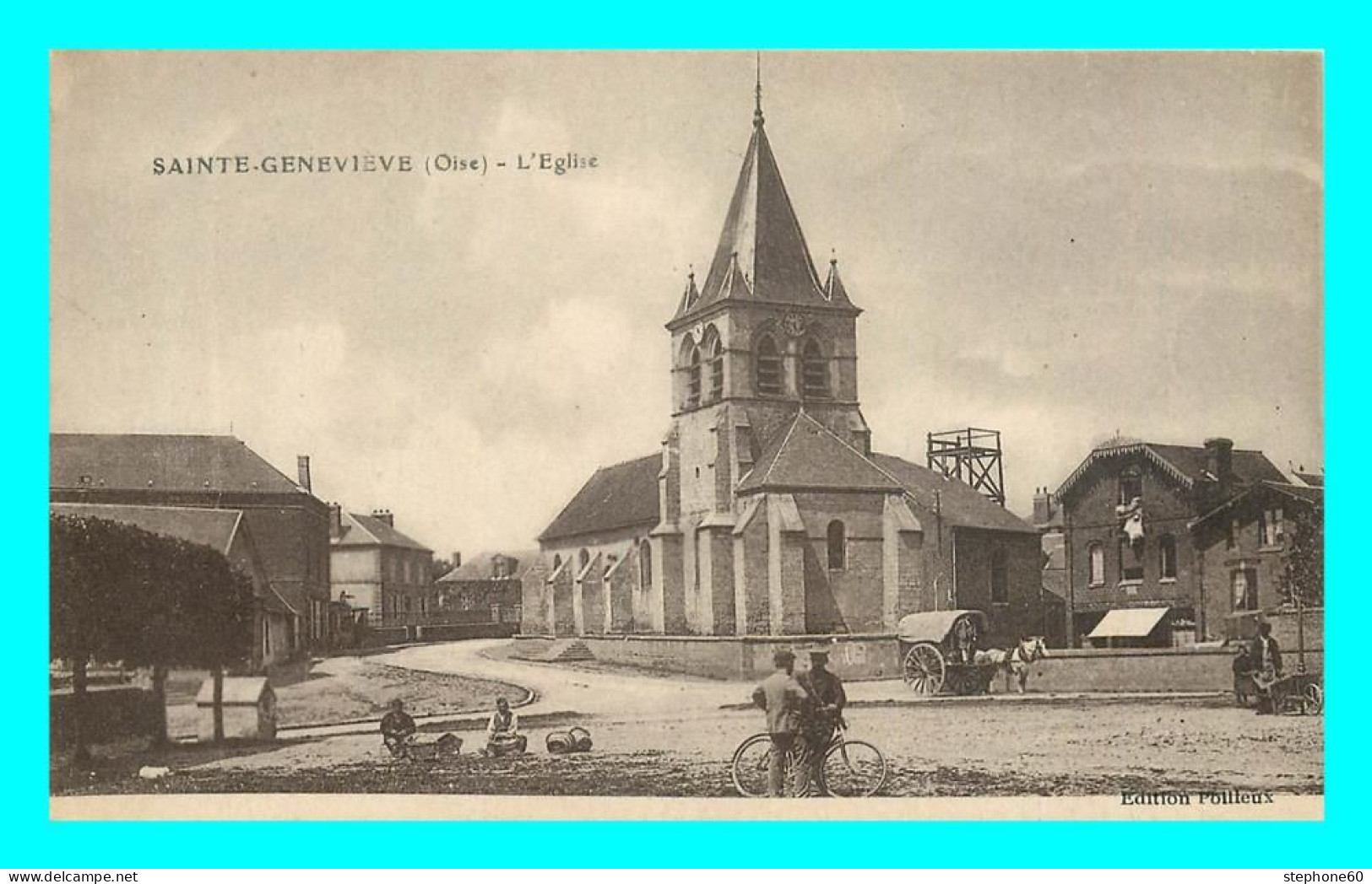 A854 / 257 60 - SAINTE GENEVIEVE Eglise - Sainte-Geneviève