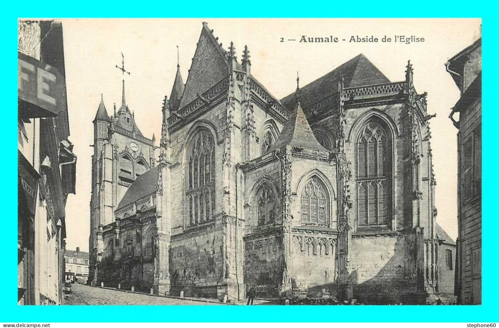 A851 / 147 76 - AUMALE Abside De L'Eglise - Aumale