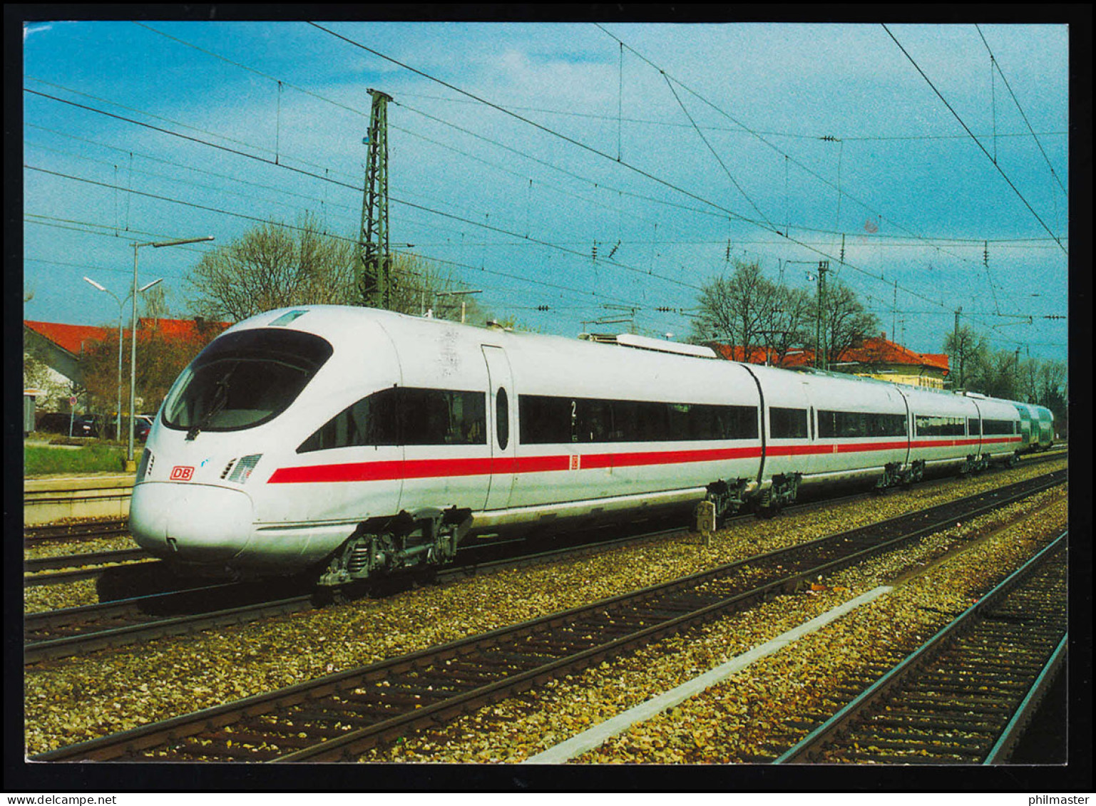 Dieselelktr.-Schnelltriebzug 605 004/504 ICE TD SSt MÜNCHEN ICE Werk 10.9.2005 - Andere & Zonder Classificatie