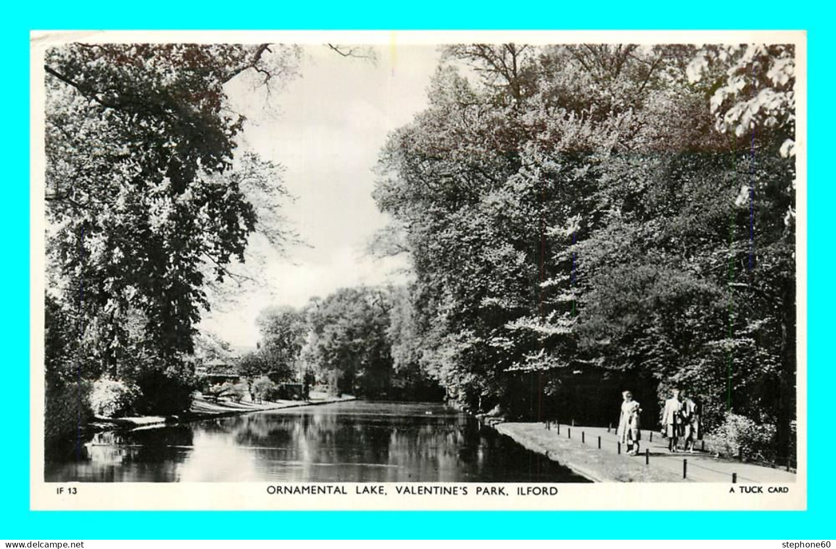 A851 / 267  Ornamental Lake Valentine's Park ILFORD - Andere & Zonder Classificatie