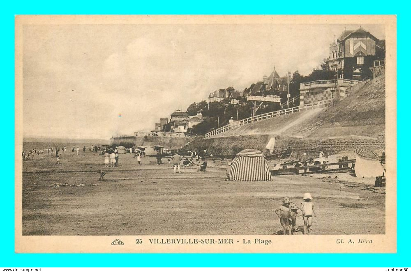 A851 / 283 14 - VILLERVILLE Sur MER La Plage - Villerville