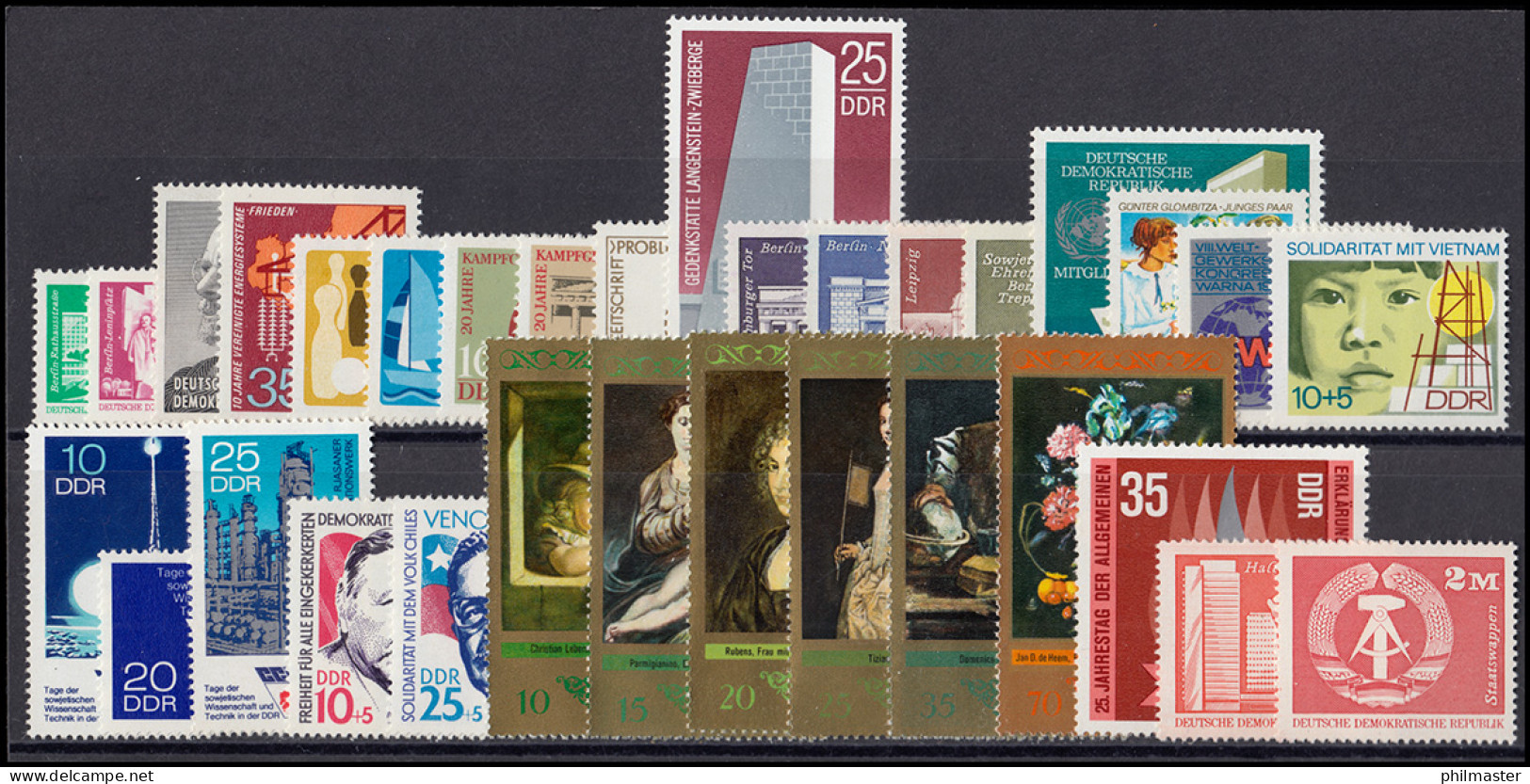 1815-1906 DDR-Jahrgang 1973 Komplett, Postfrisch ** / MNH - Jaarlijkse Verzamelingen