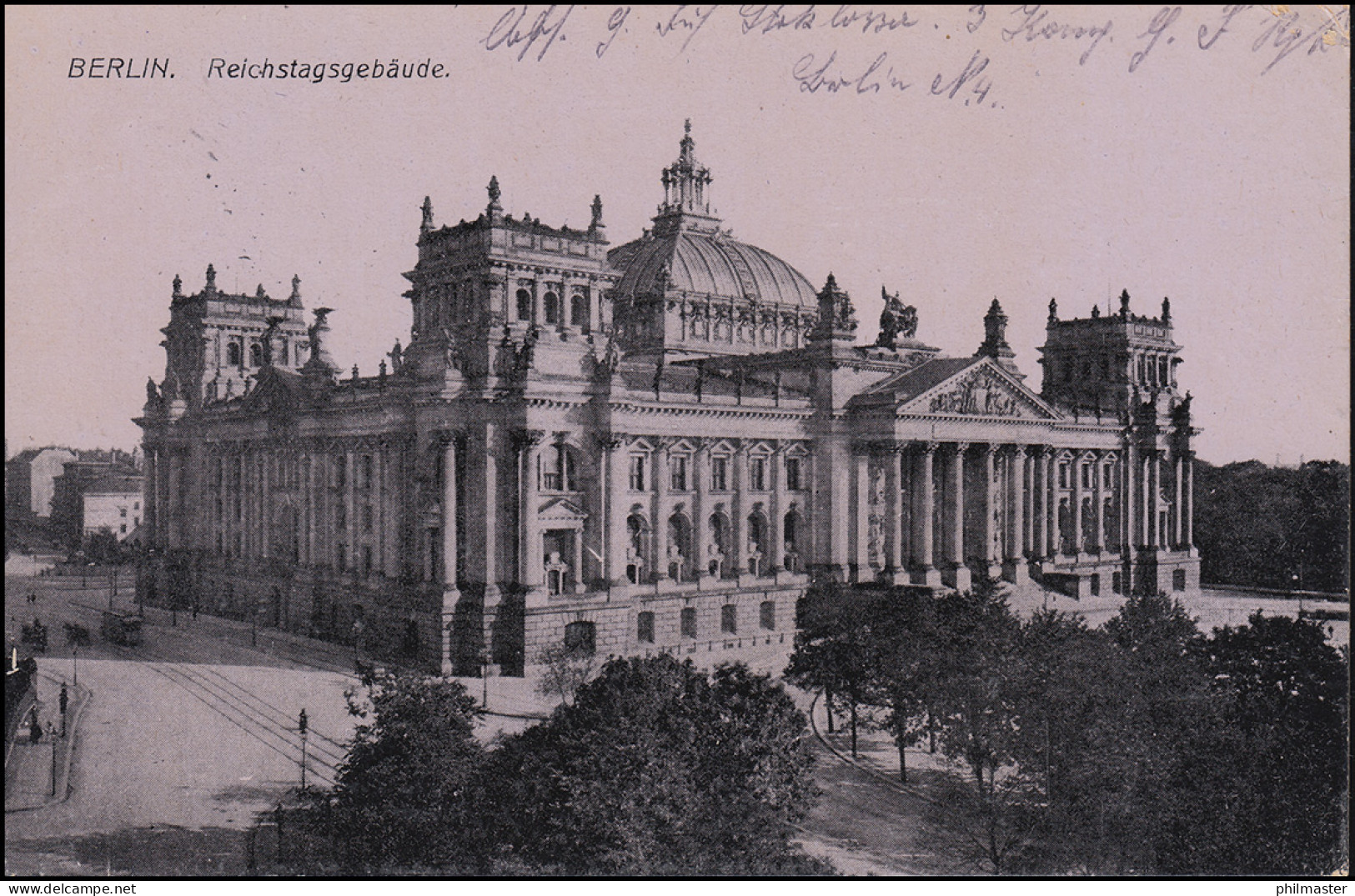 Marinefeldpost An Ober-Matrosen Der SMS Schleswig-Holstein, BERLIN 27.8.1916 - Autres & Non Classés