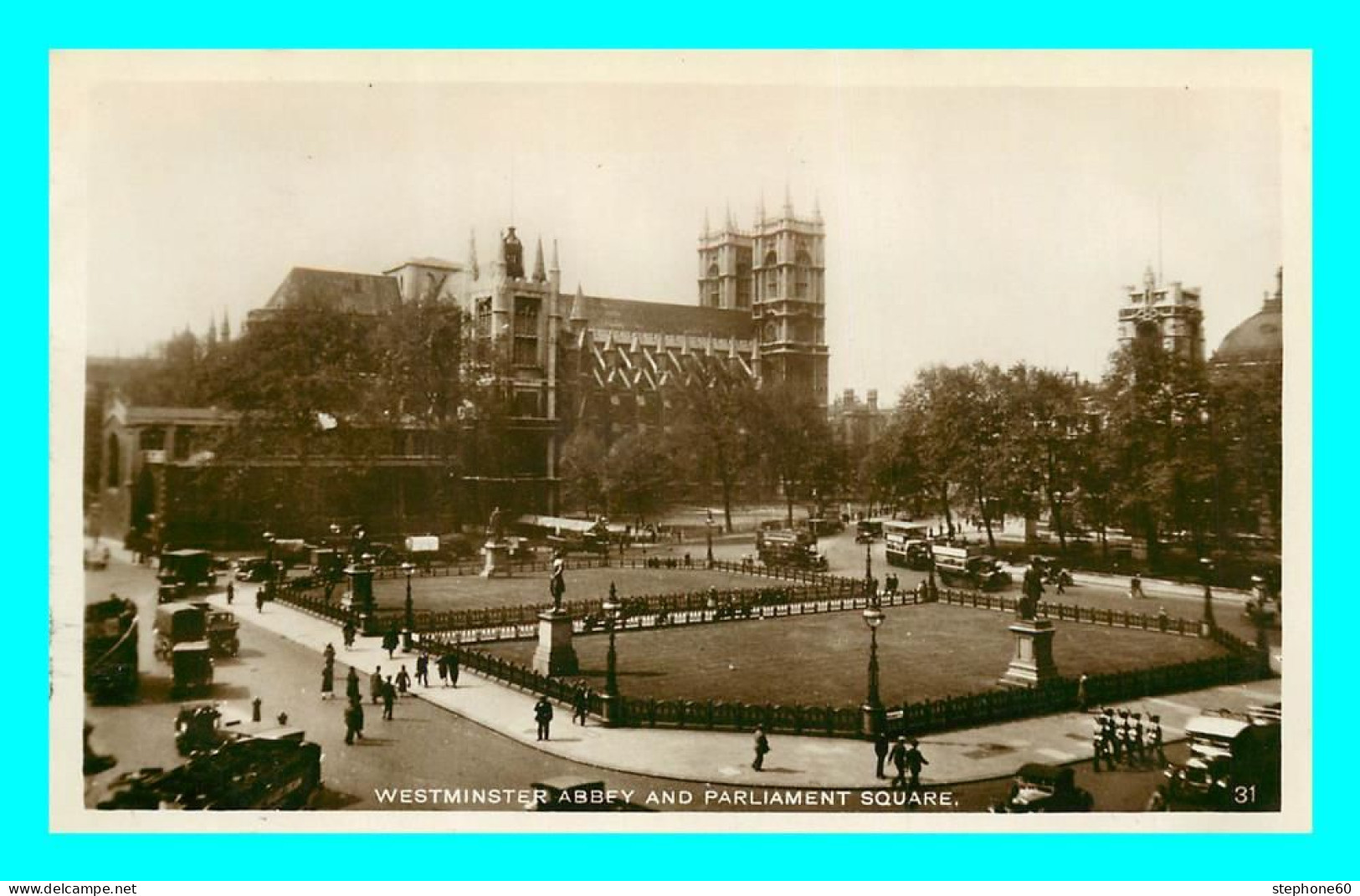 A848 / 213 WESTMINSTER ABBEY And Parliament Square - Westminster Abbey