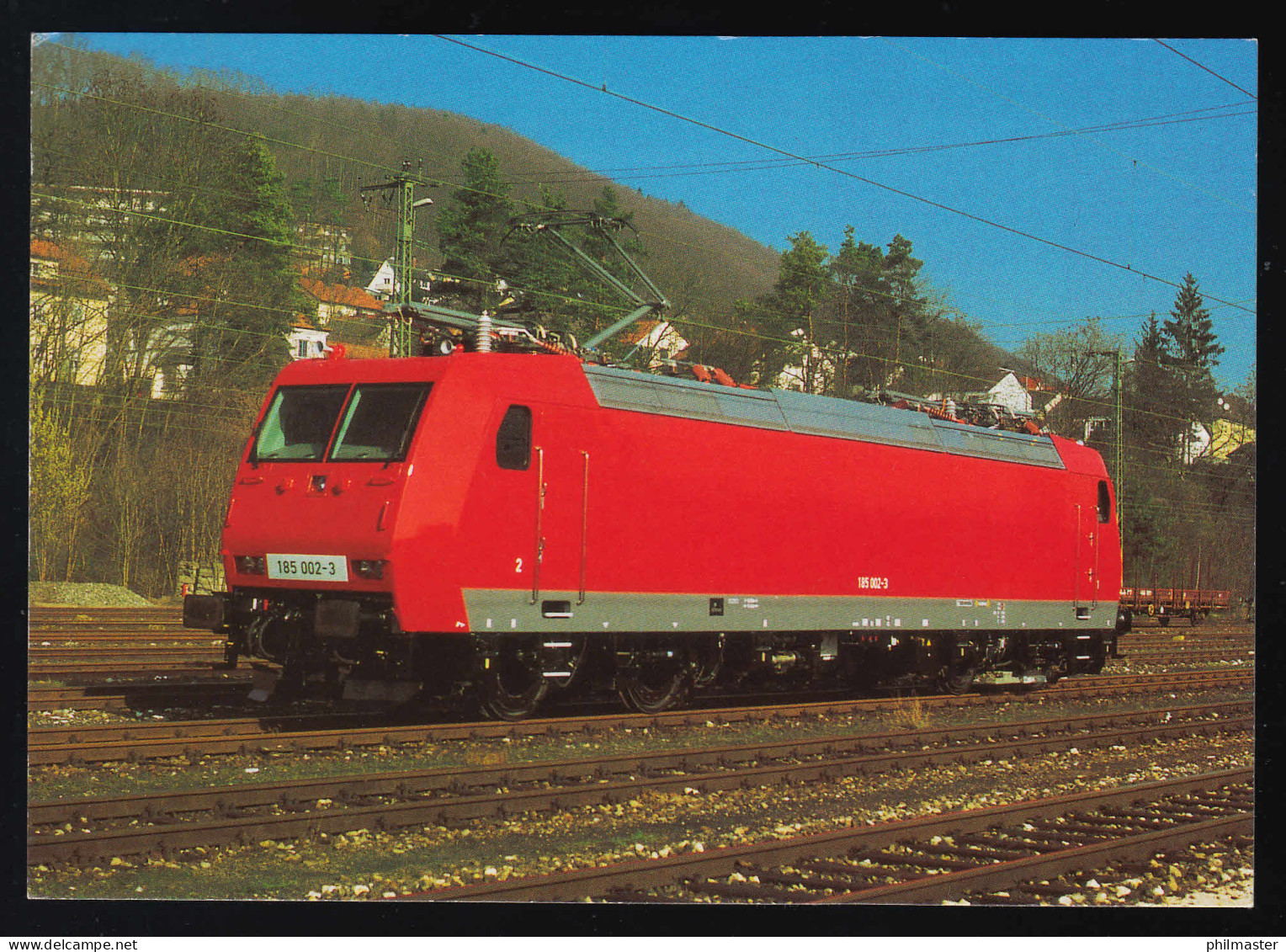 AK Elektro Zweisystemlokomotive 185 002-3, SSt TRAUNSTEIN 150 Jahre, 1.8.2010 - Sonstige & Ohne Zuordnung