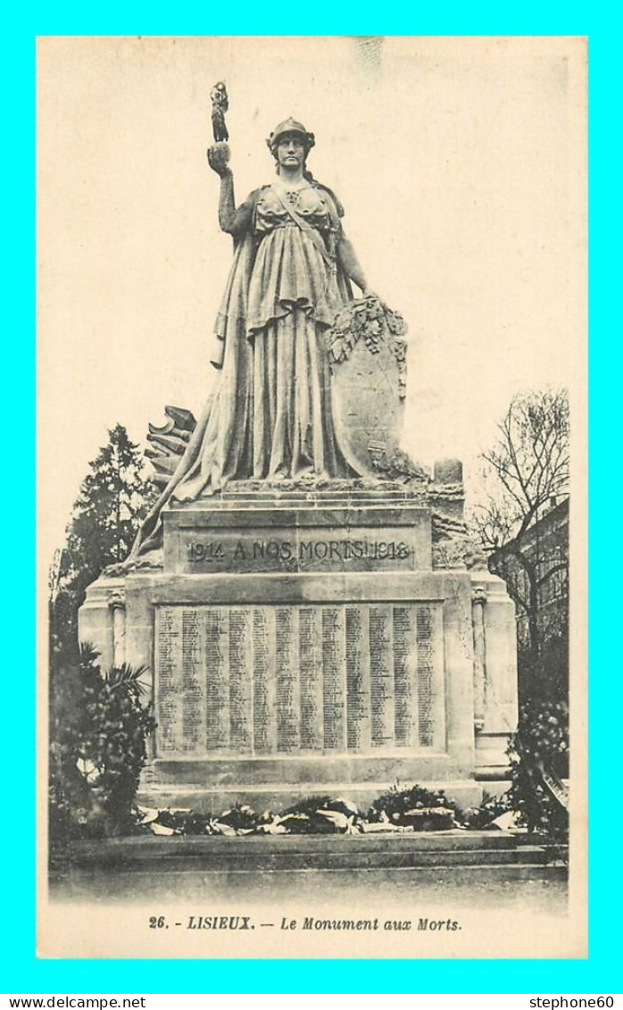 A852 / 371 14 - LISIEUX Monument Aux Morts - Lisieux