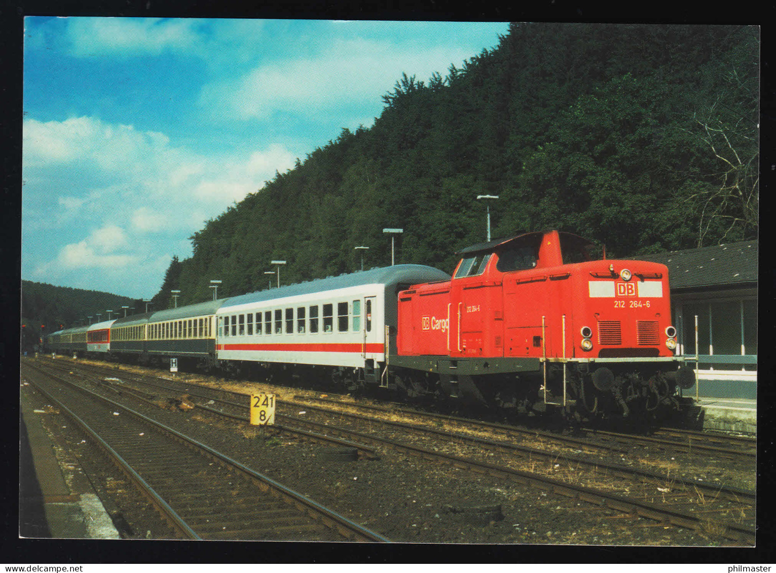 AK Diesel-Streckenlokomotive 212 264-6, SSt MEININGEN XVII. Dampfloktage 3.9.11 - Sonstige & Ohne Zuordnung