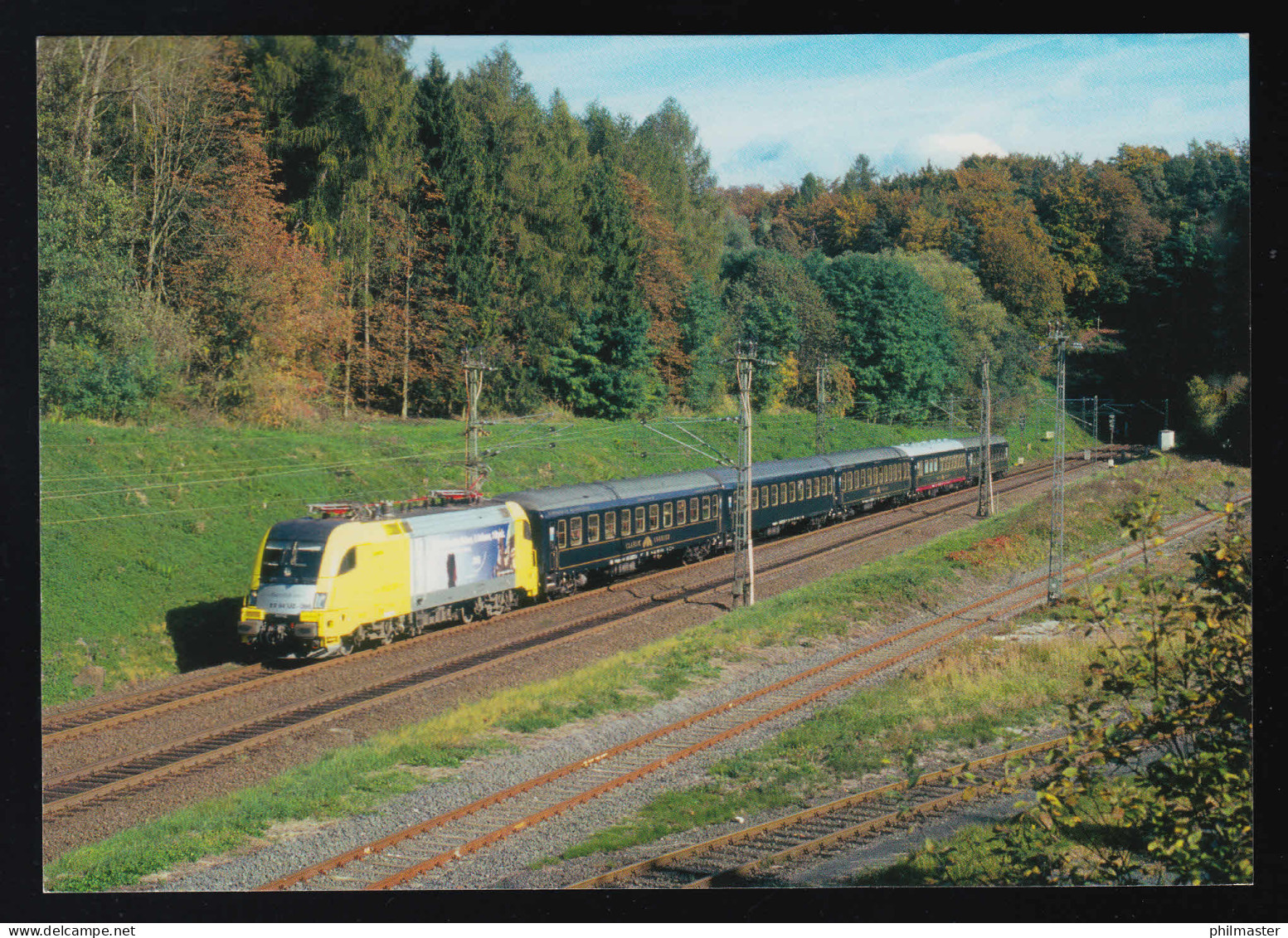 AK Elektro Zweisystem-Lokomotive E 64 U2-096, SSt TITISEE-NEUSTADT, 24.6.2012 - Andere & Zonder Classificatie