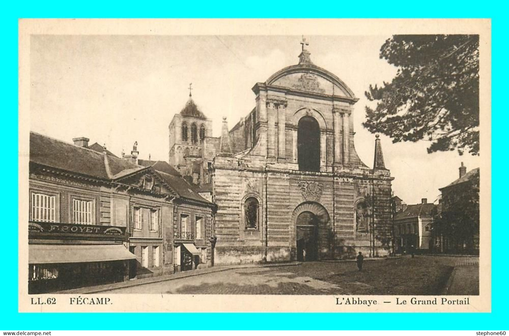 A849 / 037 76 - FECAMP Abbaye Grand Portail - Fécamp