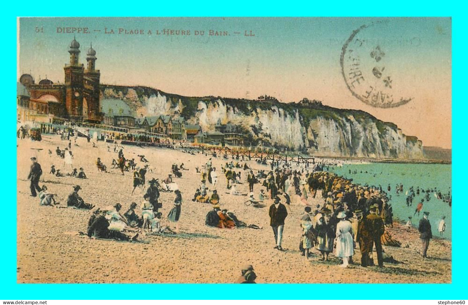 A849 / 231 76 - DIEPPE La Plage à L'Heure Du Bain - Dieppe