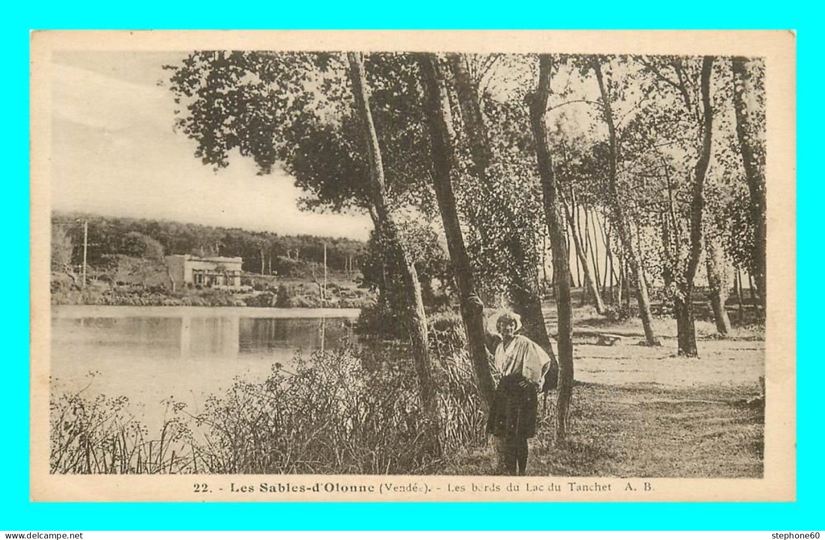 A846 / 569 85 - SABLES D'OLONNE Bords Du Lac Du Tanchet - Sables D'Olonne