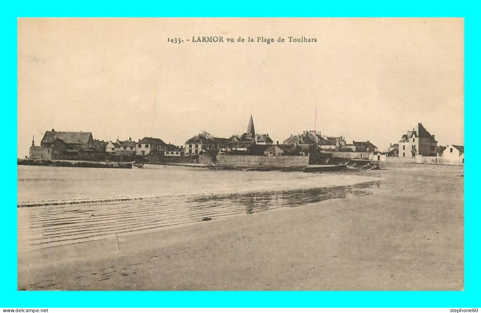 A846 / 573 56 - LARMOR PLAGE Vu De La Plage De Toulhars - Larmor-Plage