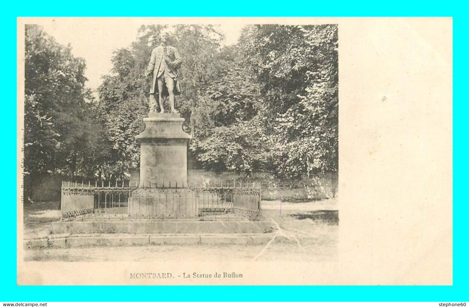 A846 / 419 21 - MONTBARD Statue De Buffon - Montbard