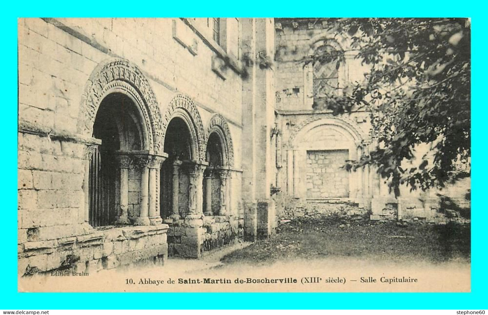 A850 / 271 76 - SAINT MARTIN DE BOSCHERVILLE Abbaye Salle Capitulaire - Saint-Martin-de-Boscherville