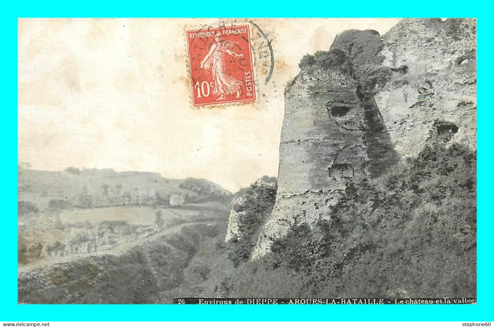 A850 / 197 76 - ARQUES LA BATAILLE Chateau Et La Vallée - Arques-la-Bataille
