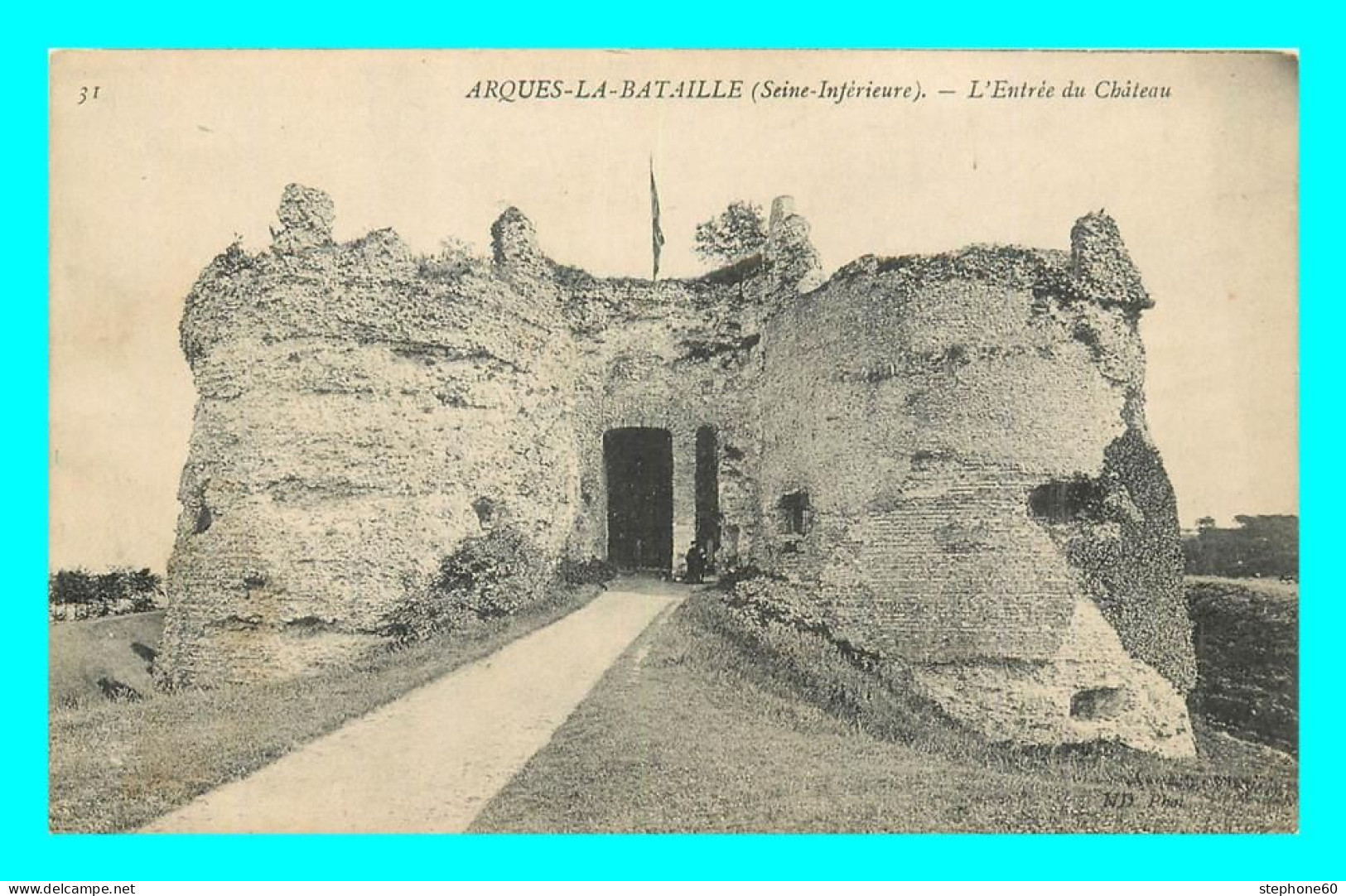 A850 / 191 76 - ARQUES LA BATAILLE Entrée Du Chateau - Arques-la-Bataille