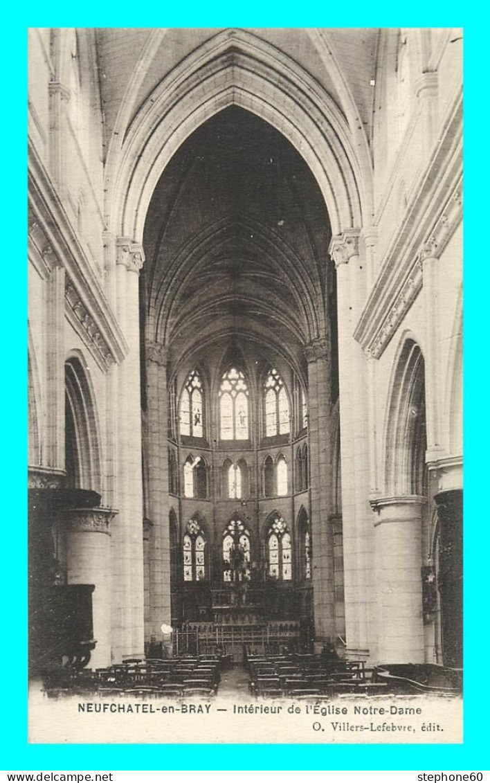 A850 / 529 76 - NEUFCHATEL EN BRAY Intérieur De L'Eglise Notre Dame De Grace - Neufchâtel En Bray