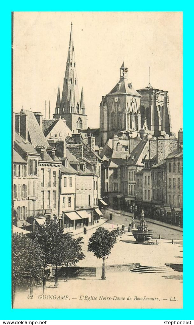 A848 / 507 22 - GUINGAMP Eglise Notre Dame De Bon Secours - Guingamp