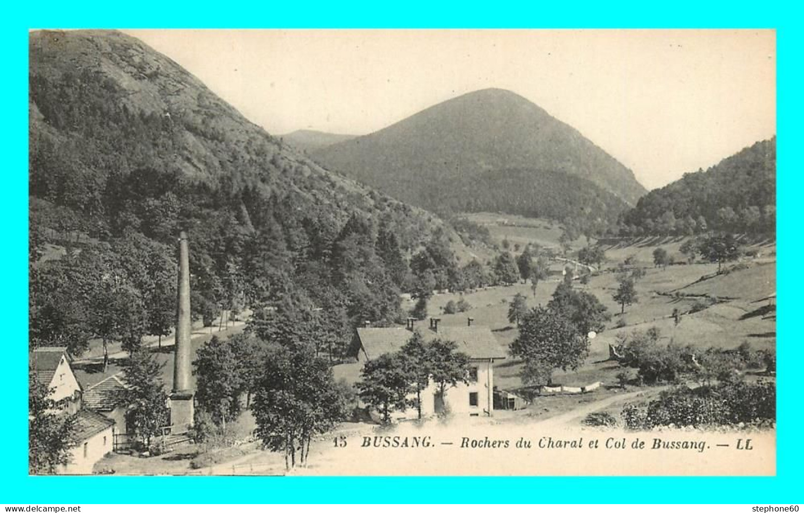 A844 / 115 88 - BUSSANG Rochers Du Charal Et Col De Bussang - Bussang