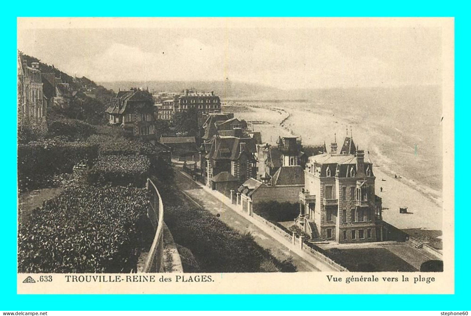 A844 / 073 14 - TROUVILLE Vue Générale Vers La Plage - Trouville