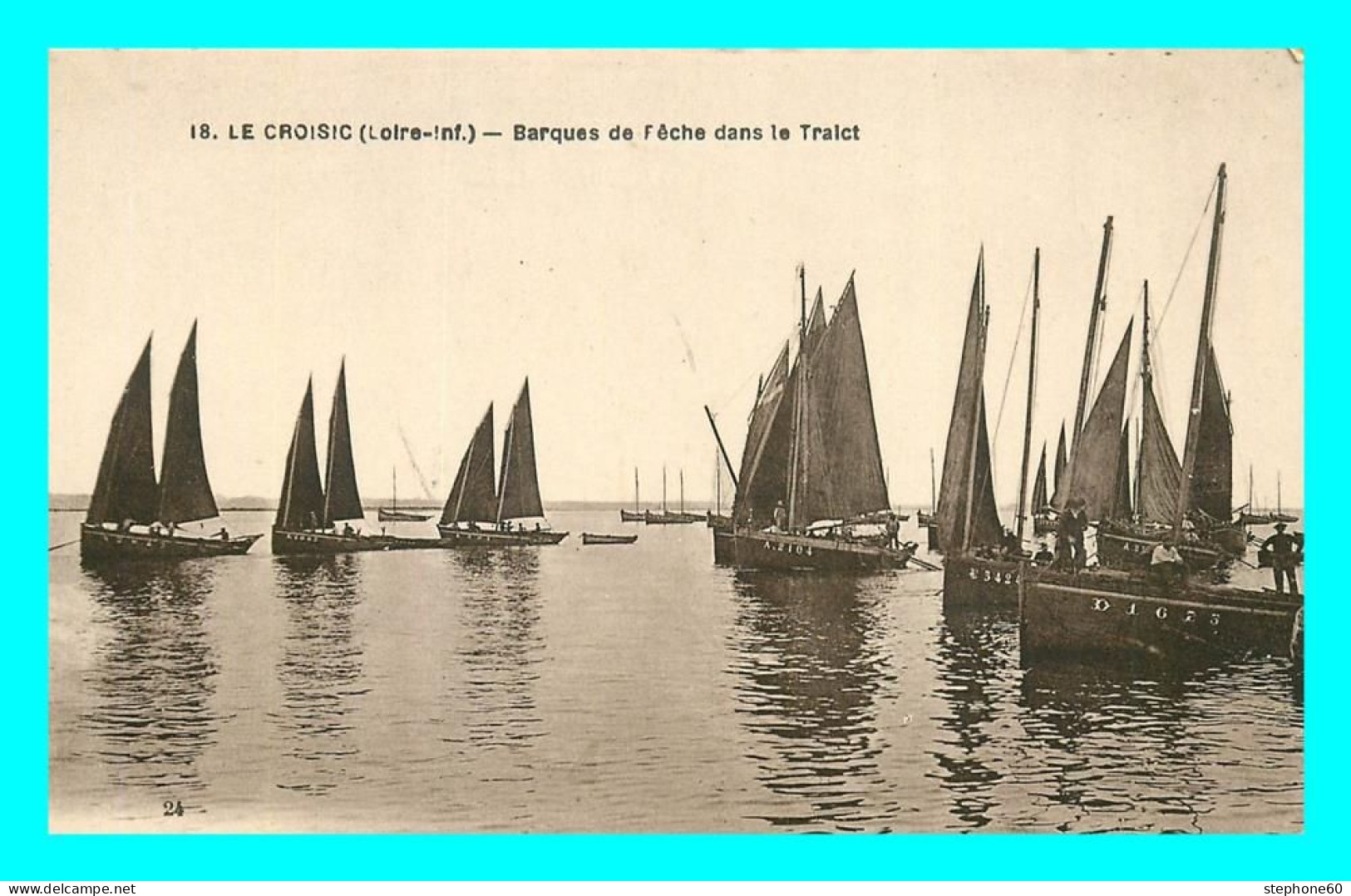 A844 / 091 44 - LE CROISIC Barques De Pêche - Le Croisic