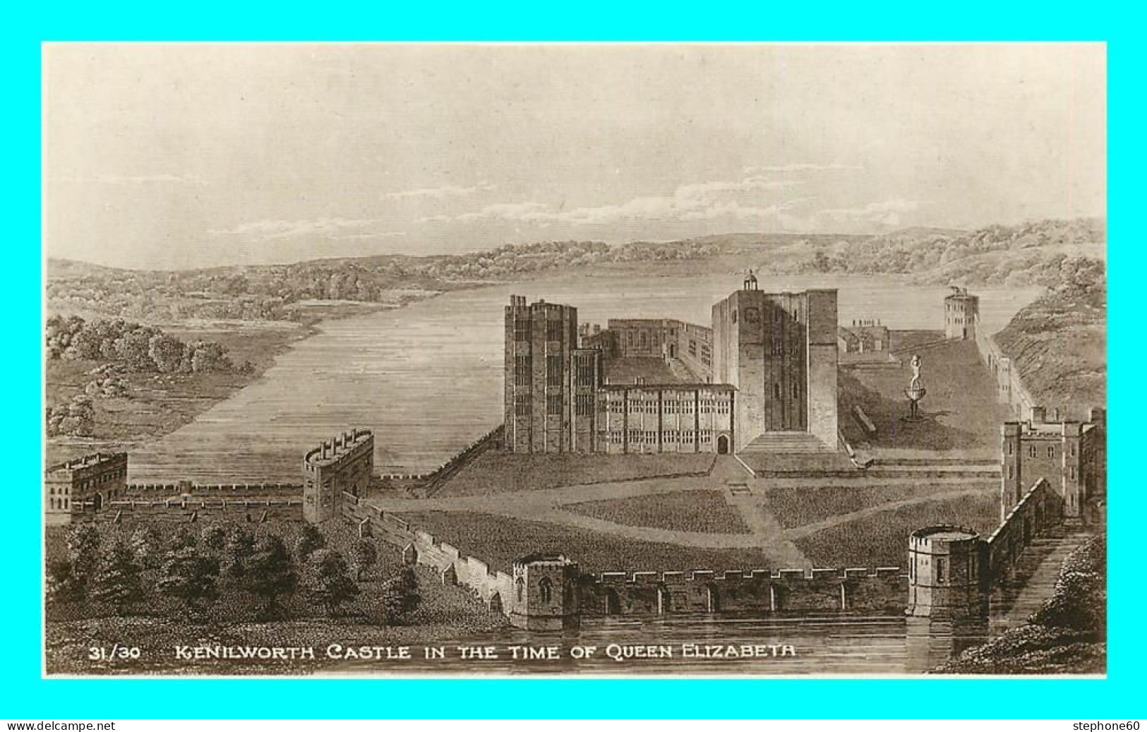 A848 / 147  Kenilworth Castle In The Time Of Queen Elizabeth - Andere & Zonder Classificatie