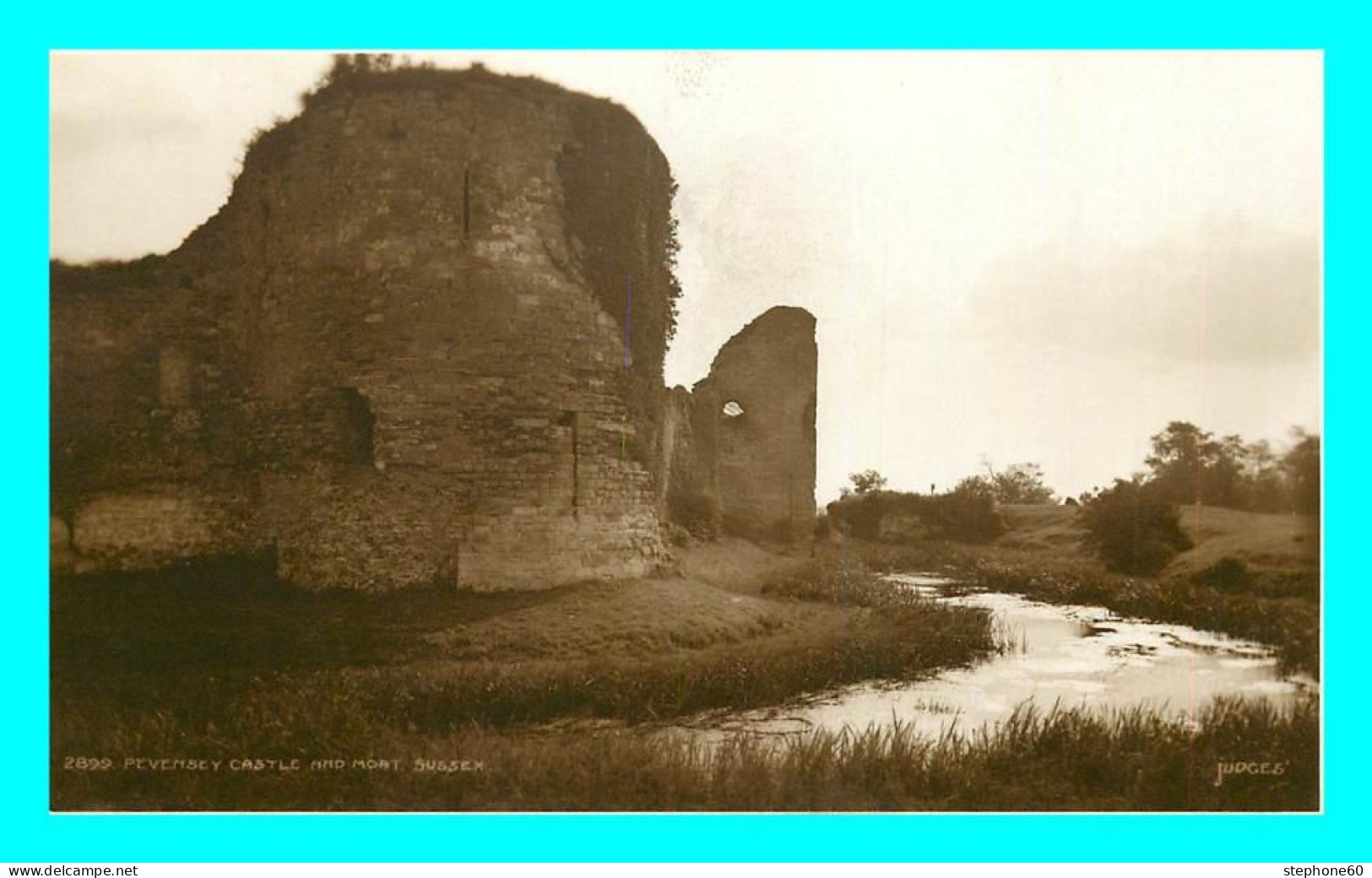 A848 / 153 SUSSEX Pevemsey Castle And Moat - Otros & Sin Clasificación