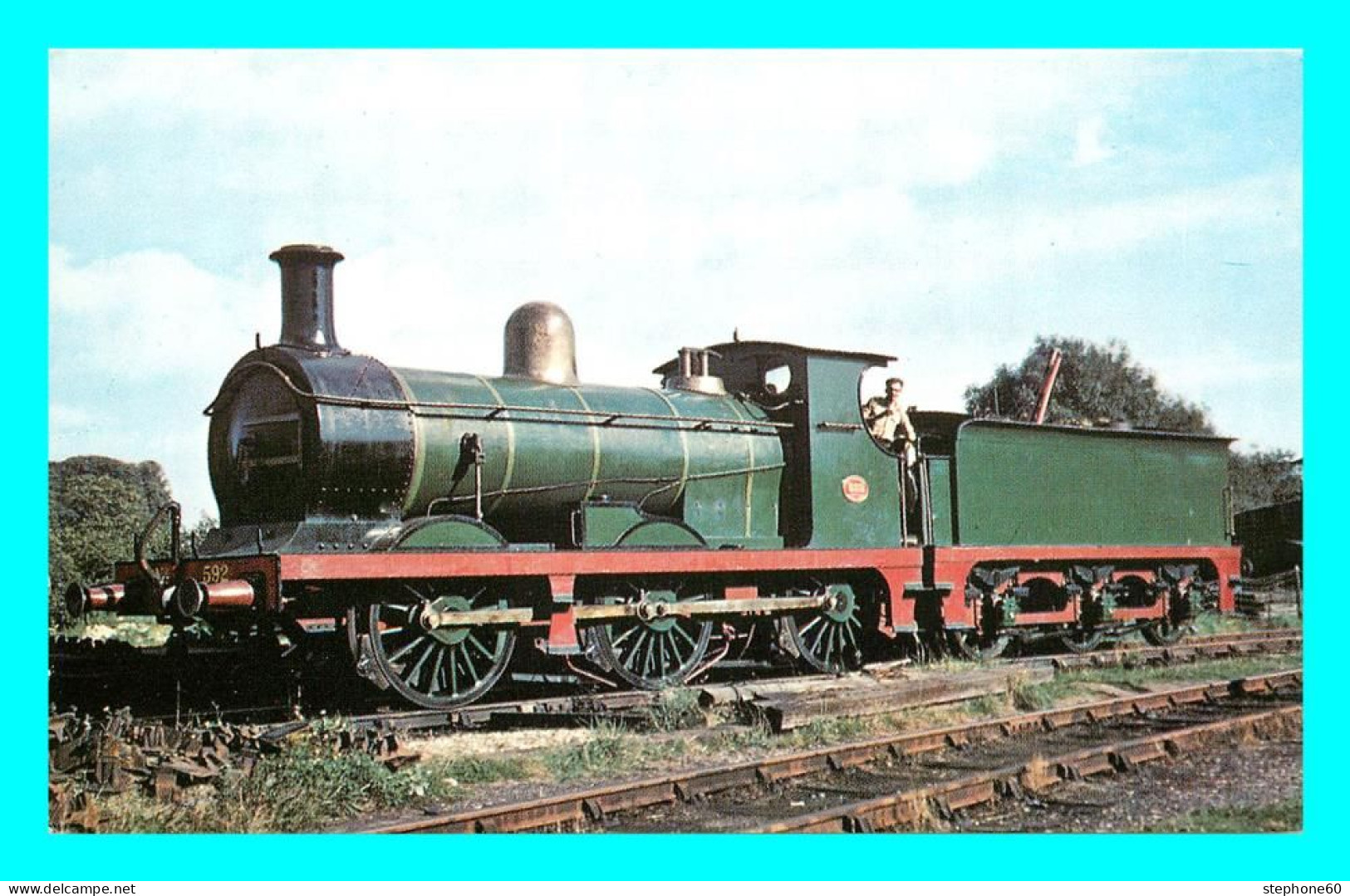 A848 / 093  Railway In Sussex - Train Locomotive - Equipo