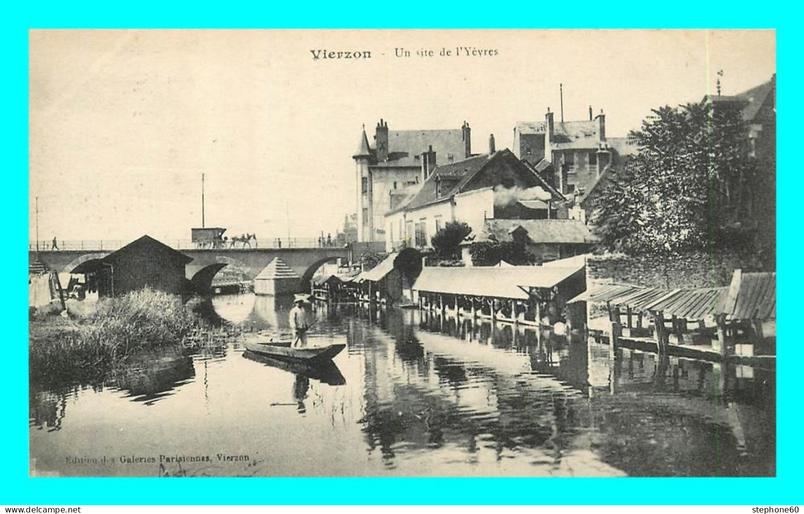 A845 / 489 18 - VIERZON Un Site De L'Yevres - Vierzon