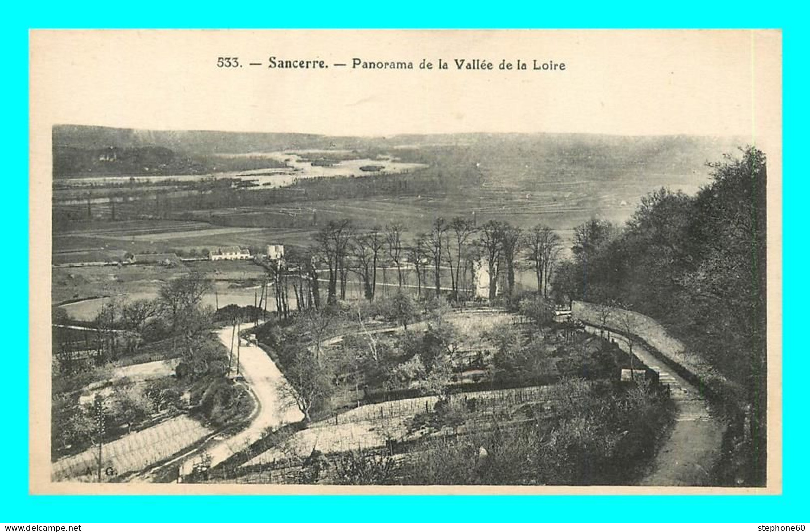 A845 / 485 18 - SANCERRE Panorama De La Vallée De La Loire - Sancerre