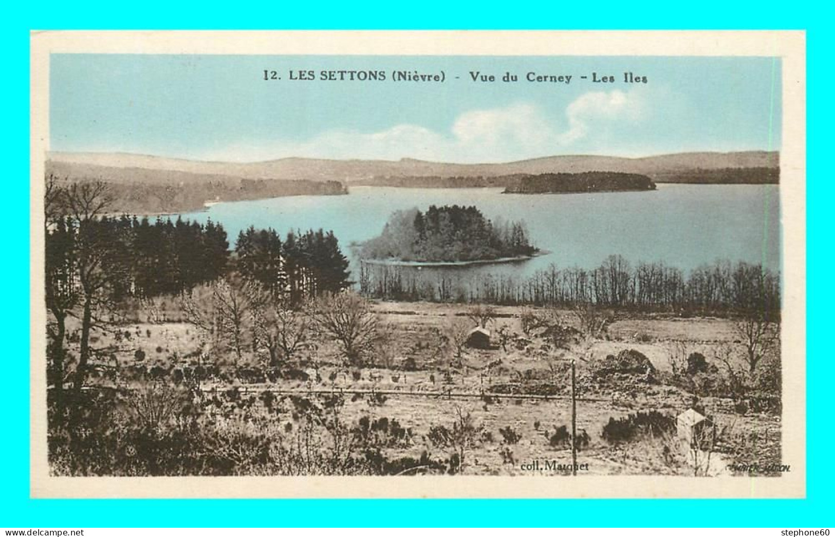 A845 / 563 58 - LES SETTONS Vue Du Cerney Les Iles - Altri & Non Classificati