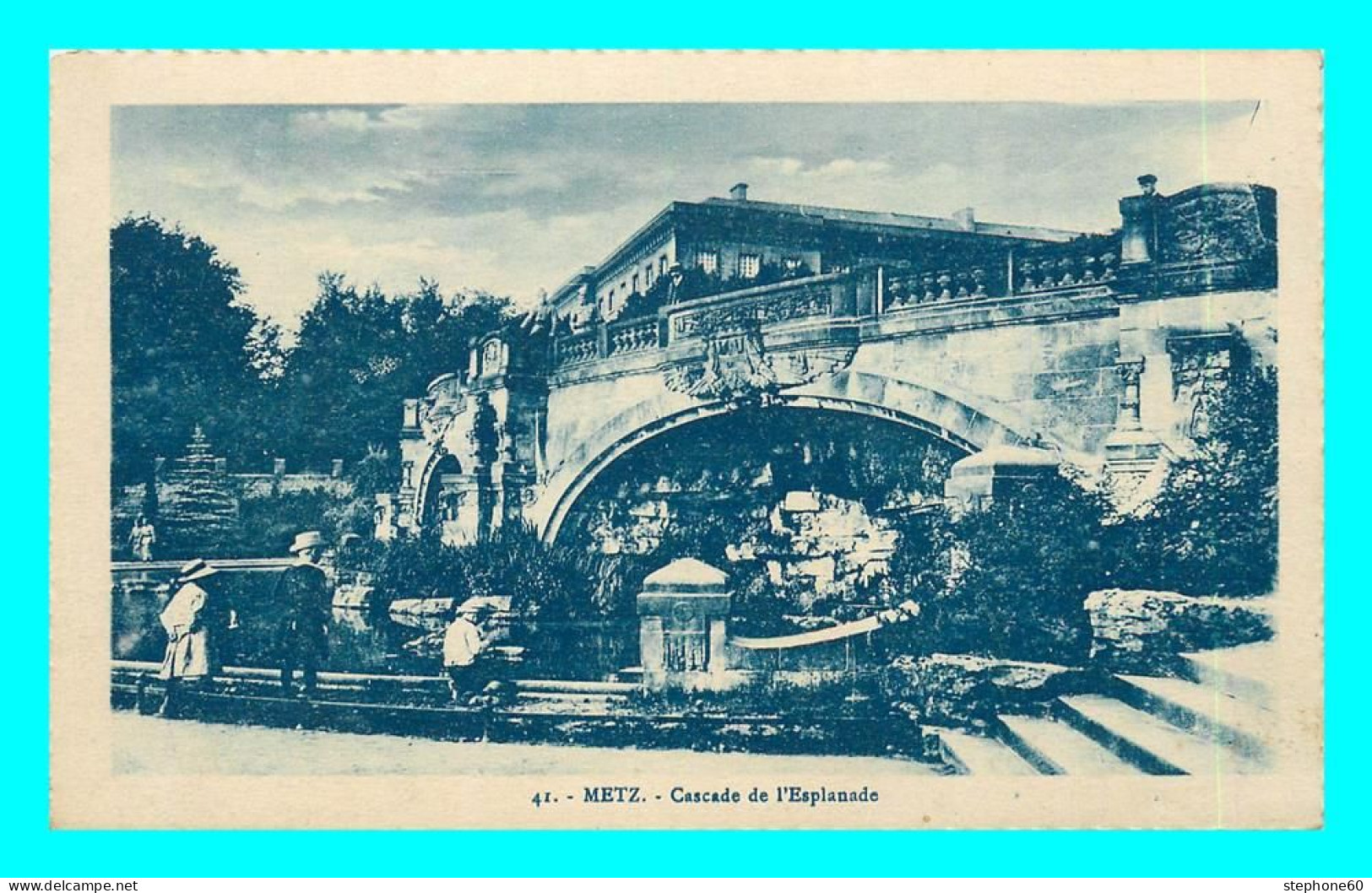 A845 / 519 57 - METZ Cascade De L'Esplanade - Metz