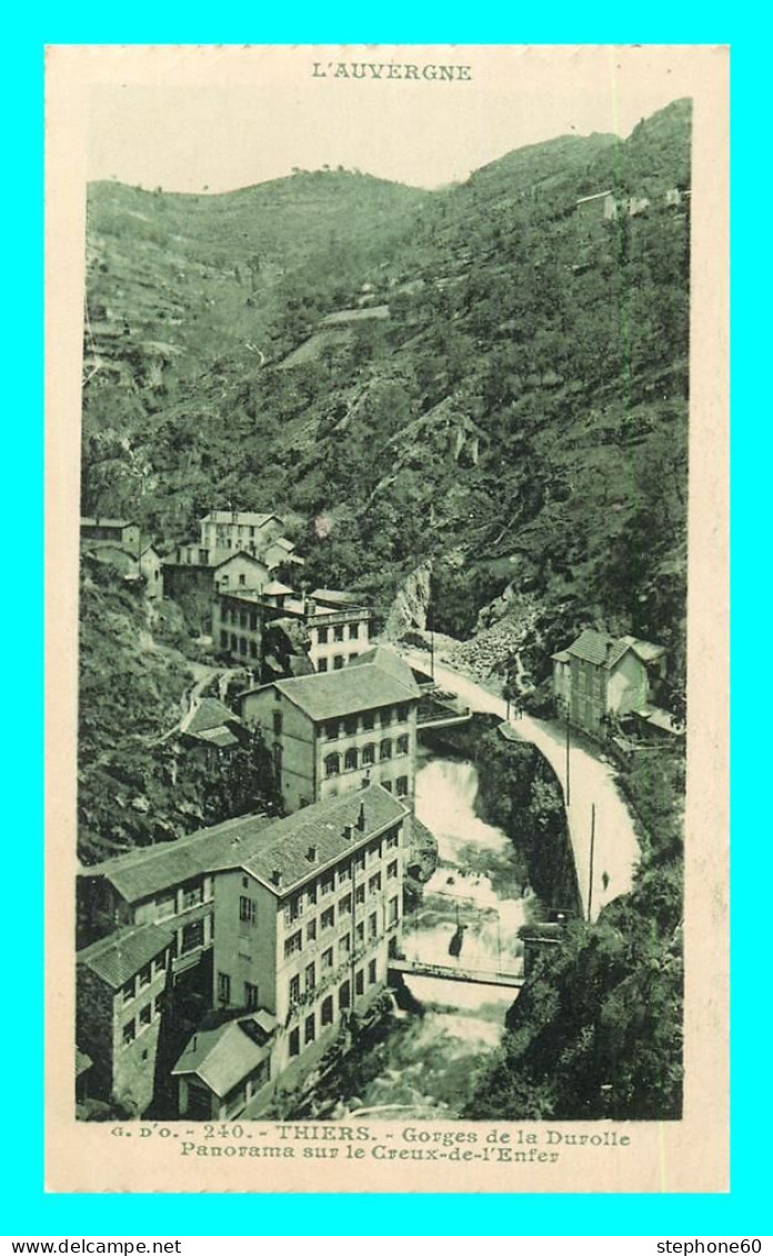 A845 / 609 63 - THIERS Gorges De La Durolle Panorama - Thiers
