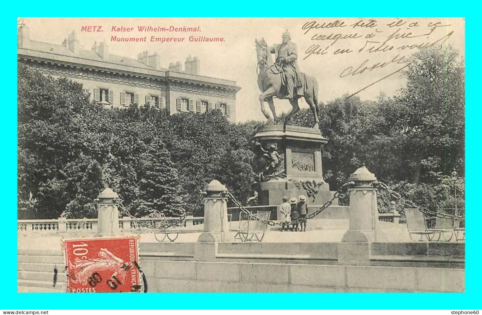 A845 / 523 57 - METZ Monument Empereur Guillaume - Metz