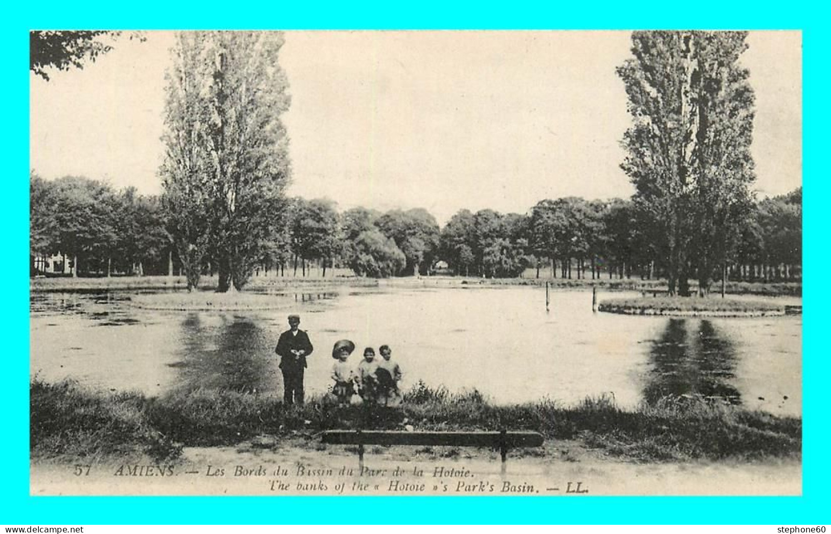 A846 / 291 80 - AMIENS Bords Du Bassin Du Parc De La Hotoie - Amiens