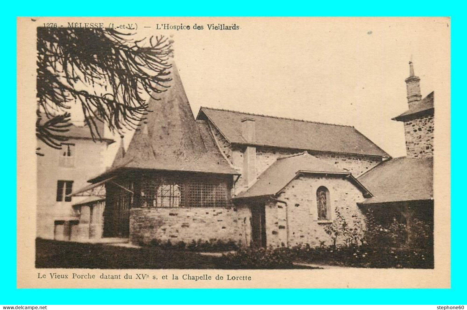 A846 / 149 35 - MELESSE Hospice Des Vieillards Chapelle De Lorette - Otros & Sin Clasificación
