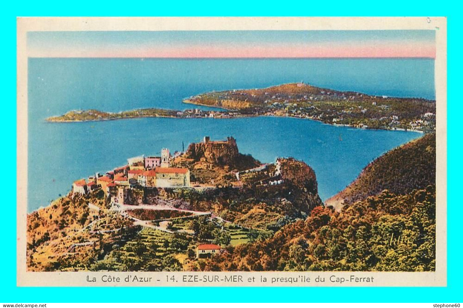 A846 / 165 06 - EZE Sur MER Et Presqu'Ile Du Cap Ferrat - Eze