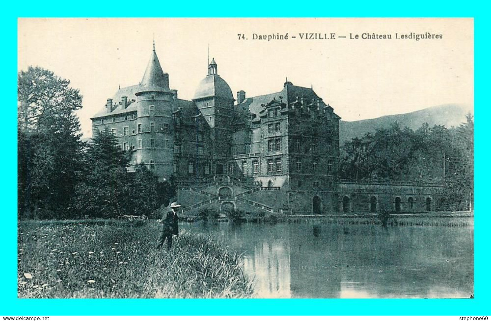 A846 / 393 38 - VIZILLE Chateau Lesdiguieres - Vizille