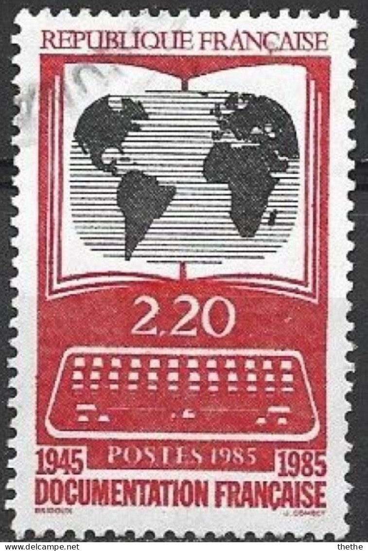 FRANCE - 40e Anniversaire Du Service D'information Français - Used Stamps