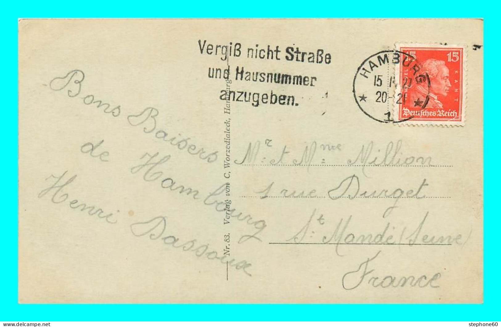 A843 / 171 HAMBOURG Mokebergstrasse Mit Rathaus - Other & Unclassified